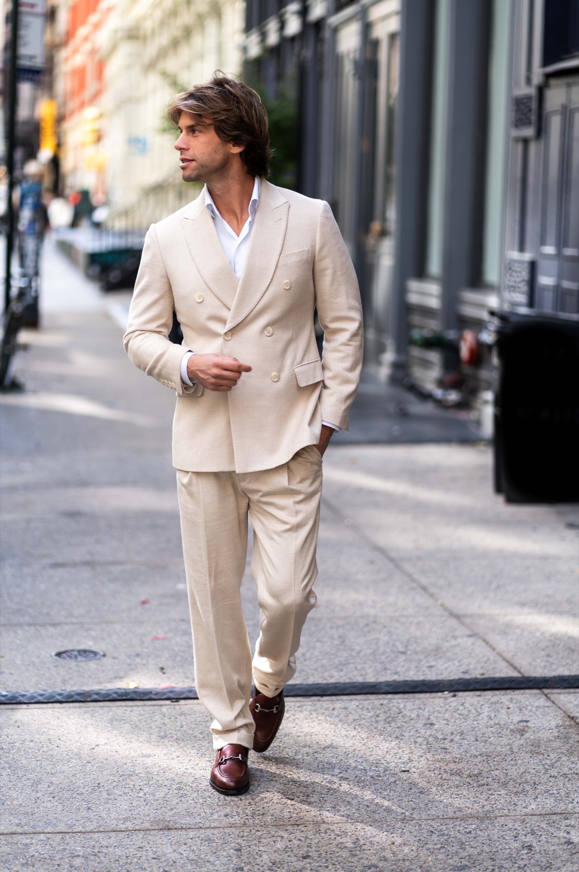 Bespoke tailoring on the street