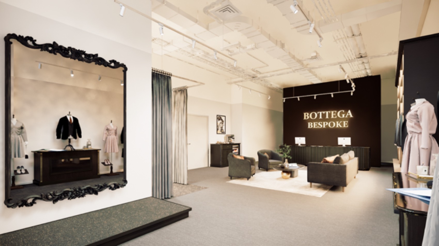 Inside the Bottega Bespoke atelier