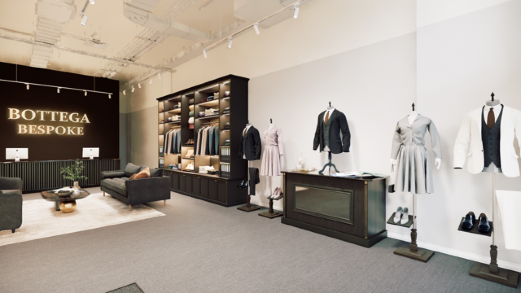 The private showroom, by appointment